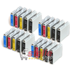 KIT 20 CARTUCCE XL COMPATIBILI CON BROTHER LC-970 LC-1000 NERO+COLORI