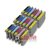 KIT 18 CARTUCCE COMPATIBILI CON EPSON T0481 T0482 T0483 T0484 T0485 T0486 (T0487) NERO+COLORI
