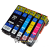 KIT 5 CARTUCCE XL COMPATIBILI CON EPSON 26XL T2621 T2631 T2632 T2633 T2634 (T2636) NERO+COLORI