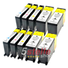 KIT 10 CARTUCCE XL COMPATIBILI CON LEXMARK 100XL NERO+COLORI