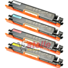 MULTIPACK 4 TONER PER CANON i-SENSYS LBP-7010C LBP-7018C NERO + COLORI CARTUCCE 729 REMAN