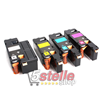 MULTIPACK 4 TONER PER DELL 1250C 1355CN 1350CNW 1355CN C1250 C1765NF C1765NFW C1760NW REMAN