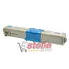 TONER CIANO PER OKI C310DN C330DN C331DN C510DN C530DN C531DN MC351DN MC352DN MC361DN MC362DN MC561DN MC562DN MC562DNW CARTUCCIA 44469706 REMAN