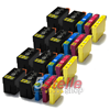 KIT 20 CARTUCCE XL COMPATIBILI CON EPSON 27XL T2711 T2712 T2713 T2714 NERO+COLORI