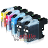 KIT 5 CARTUCCE COMPATIBILI CON BROTHER LC223 NERO+COLORI