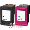 BIPACK CARTUCCE HP 300XL NERO+COLORE CC641EE CC644EE REMAN