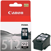 CARTUCCIA CANON ORIGINALE NERO PG-512 2969B001