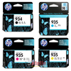 MULTIPACK 4 CARTUCCE HP ORIGINALI 934 NERO + 935 COLORI C2P19AE C2P20AE C2P21AE C2P22AE