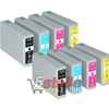 KIT 8 CARTUCCE XXL COMPATIBILI CON EPSON T7891 T7892 T7893 T7894 (T7895) NERO+COLORI