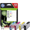 HP MULTIPACK 4 CARTUCCE ORIGINALI 364XL NERO + COLORI N9J74AE ALTA CAPACITA'