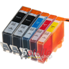 KIT 5 CARTUCCE XL COMPATIBILI CON HP 364XL CN684EE CN323EE CN324EE CN325EE NERO+COLORI