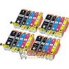 KIT 20 CARTUCCE XL COMPATIBILI CON EPSON 33XL T3351 T3361 T3362 T3363 T3364 (T3357) NERO+COLORI