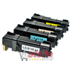 MULTIPACK 4 TONER NERO + COLORI PER XEROX PHASER 6130 6130N 6130VDN REMAN