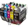 KIT 5 CARTUCCE XL COMPATIBILI BROTHER LC3213 NERO+COLORE