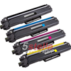 MULTIPACK 4 TONER XL COMPATIBILI PER BROTHER  HL-L3210CW L3230CDW L3270CDW DCP-L3510CDW L3550CDW MFC-L3710CW L3730CDN L3750CDW L3770CDW CARTUCCE TN-247 NERO+COLORI