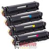 MULTIPACK 4 TONER COMPATIBILI PER HP COLOR LASERJET PRO MFP M180N M181FW CARTUCCE 205A NERO+COLORI