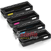 MULTIPACK 4 TONER PER RICOH AFICIO SP C250DN C250SF C260DNW C260SFNW C261DNW C261SFNW CARTUCCE REMAN