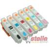 KIT 6 CARTUCCE RICARICABILI EPSON T2431 T2432 T2433 T2434 T2435 T2436 (T2438) 24XL AUTORESETTANTI