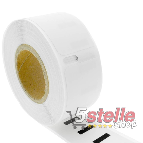 5 Stelle Shop  ROTOLO ETICHETTE ADESIVE DYMO 25x25 MM S0929120 PER  LABELWRITER 400 450