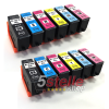 KIT 12 CARTUCCE XL COMPATIBILI CON EPSON 378XL NERO+COLORI