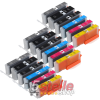 KIT 18 CARTUCCE PER CANON PGI-570XL / CLI-571XL ALTA CAPACITÀ REMAN