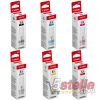 KIT 6 RICARICHE INCHIOSTRO ORIGINALE 53 PER CANON MEGATANK 60 ML