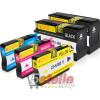 KIT 5 CARTUCCE PER HP 953XL NERO + COLORI L0S70AE F6U16AE F6U17AE F6U18AE ALTA CAPACITA' REMAN