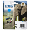 CARTUCCIA EPSON ORIGINALE CIANO T2432 ALTA CAPACITA' SERIE ELEFANTE