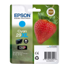 CARTUCCIA EPSON ORIGINALE CIANO T2992 ALTA CAPACITA' SERIE FRAGOLA