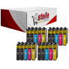 KIT 20 CARTUCCE COMPATIBILI CON EPSON 604XL NERO+COLORI