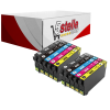 KIT 10 CARTUCCE COMPATIBILI CON EPSON 405XL T05H6 NERO+COLORI