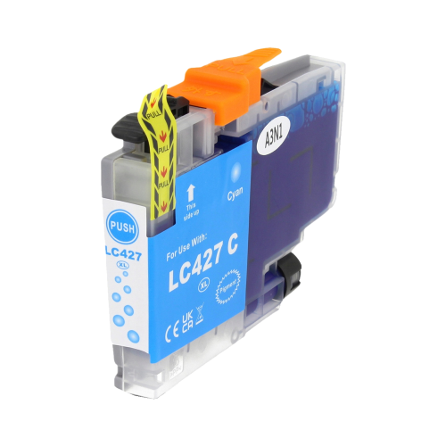 CARTUCCIA CIANO XL COMPATIBILE CON BROTHER LC-427XL LC427XLC