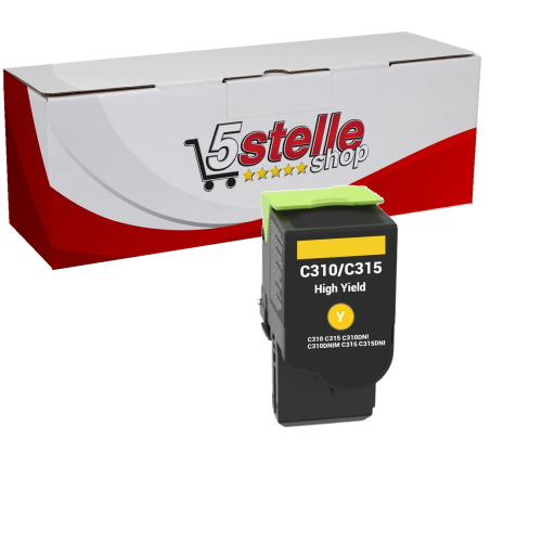TONER XL GIALLO COMPATIBILE PER XEROX C310 C310DNI C310DNIM C315 C315DNI CARTUCCIA 006R04367