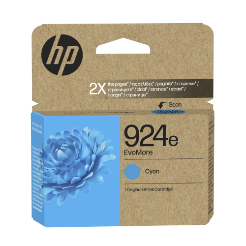 CARTUCCIA CIANO ORIGINALE HP 924e 4K0U7NE