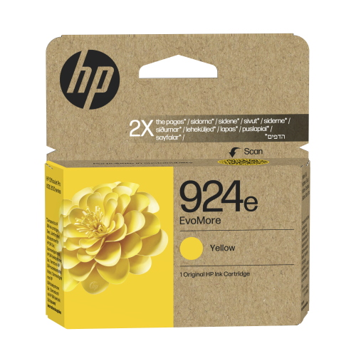 CARTUCCIA GIALLO ORIGINALE HP 924e 4K0U9NE