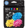 HP MULTIPACK 4 CARTUCCE ORIGINALI 924 NERO + COLORI 1x 4K0U6NE + 1x 4K0U3NE+ 1x 4K0U4NE+ 1x 4K0U5NE