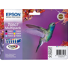 MULTIPACK 6 CARTUCCE ORIGINALI EPSON T0807 SERIE COLIBRÌ