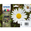 MULTIPACK 4 CARTUCCE ORIGINALI EPSON T1816 XL ALTA CAPACITÀ SERIE MARGHERITA